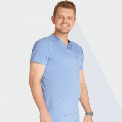 Tunică medicală CHEROKEE CK718A  Albastru deschis