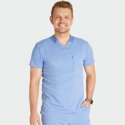 Tunică medicală CHEROKEE CK718A  Albastru deschis