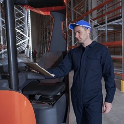 Salopetă de lucru integrală de vară BWOLF BRAVO Overall Albastru închis