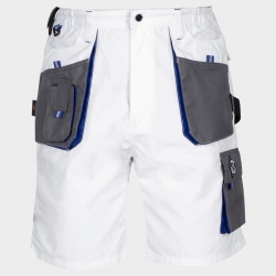 Pantaloni scurți de lucru KASTOR ALB
