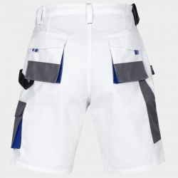 Pantaloni scurți de lucru KASTOR ALB