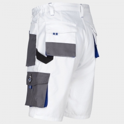 Pantaloni scurți de lucru KASTOR ALB