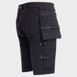Pantaloni scurți de lucru TASK BLACK