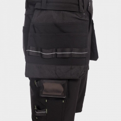 Pantaloni scurți de lucru TASK BLACK
