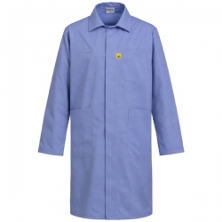 Halat antistatic PERIDOT Albastru medical