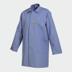 Halat antistatic PERIDOT Albastru medical