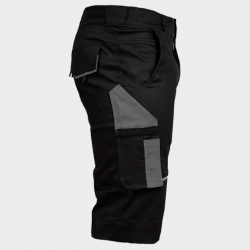 Pantaloni scurți de lucru Leib Wächter FLEXK Negru