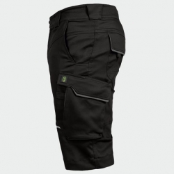 Pantaloni scurți de lucru Leib Wächter FLEXK Negru