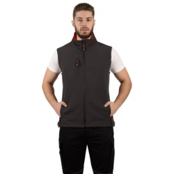 Vestă softshell de lucru GRIN GRI