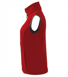 Vestă softshell pentru damă Vision516 roșu