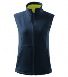 Vestă softshell pentru damă Vision516 bleumarin