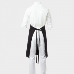 Șorț cu pieptar PAYPER BOUTIQUE BLACK