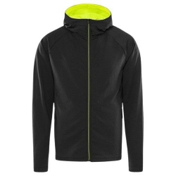 Jachetă de lucru FRISTADS FUNCTIONAL HOODED 4-STRETCH NEGRU