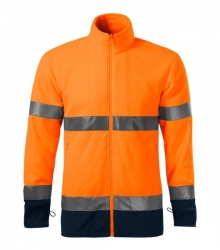 Geacă de lucru de semnalizare unisex HV Guard 4 în 1 5V2 ORANGE