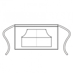 Șorț de lucru PREMIER PR125 Negru