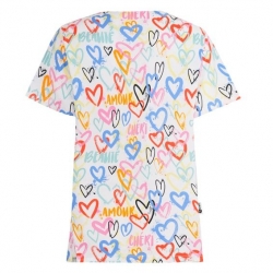 Tunică medicală BAMBINA „Inimi colorate”