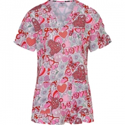 Tunică medicală ISABELLA print Disco Love
