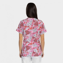 Tunică medicală ISABELLA print Disco Love