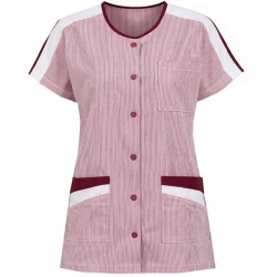 Tunică de dama ZEBRA bordo