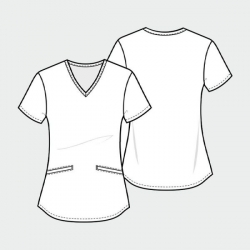 Tunică medicală CHEROKEE TF737 Hocus Pocus