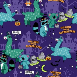 Tunică medicală CHEROKEE CK651 print Alpacalypse