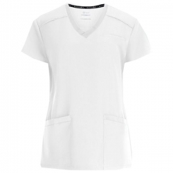 Bluză medicală de damă JULIA albă