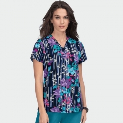 Tunică medicală NEXT GEN 1029PR – SFO Striped Floral