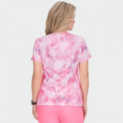 Tunică medicală LITE 370PLM – TDHP Tie Dye Hearts