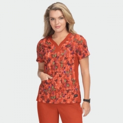 Tunică medicală PLANET KOI 1066PR – DBF print Desert Butterfly