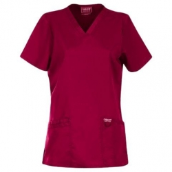 Tunică medicală de damă CHEROKEE V-NECK VIȘINIU WWE620