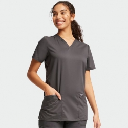 Tunică medicală de damă CHEROKEE V-NECK GRI WWE620