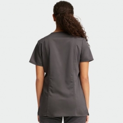 Tunică medicală de damă CHEROKEE V-NECK GRI WWE620