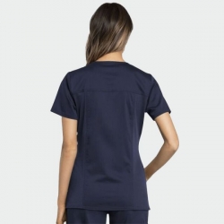 Tunică medicală CHEROKEE REVOLUTION WWE775AB Albastru închis