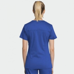 Tunică medicală CHEROKEE REVOLUTION WWE775AB Albastru regal