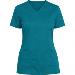 Tunică medicală CHEROKEE CORE STRETCH WWE4710 Albastru caraibian