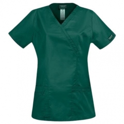 CHEROKEE WRAP VERDE WWE4728 Tunică medicală pentru femei