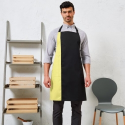 Șorț de lucru PREMIER PR162 Negru / Lime