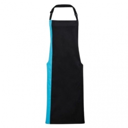 Șorț de lucru PREMIER PR162 Negru / Turcoaz