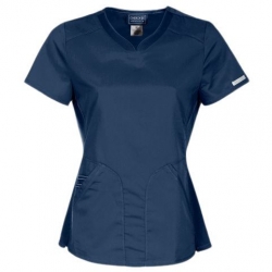 CHEROKEE V-NECK ALBASTRU ÎNCHIS WWE601 Women's medical tunic