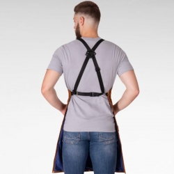 Șorț din piele BWOLF SMITH Maro