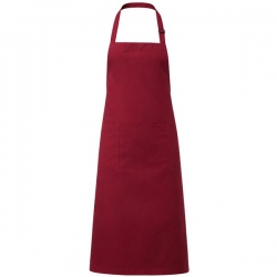 Șorț cu pieptar PAYPER BOUTIQUE BORDEAUX