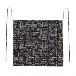 Șorț de lucru PALLTEX GAVROCHE cu print „Italian Food”