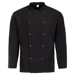 Tunica pentru bucătari NAPOLI 2.0 NEGRU