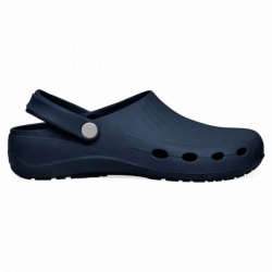 PRIMA DARK BLUE Saboți cu baretă
