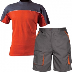 Set de lucru CARGO DM cu pantaloni scurți și tricou Desman