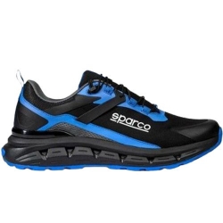 Pantofi de lucru joși fără bombeu Sparco S-PIKE MOULINON LOW O2 Negru-Albastru
