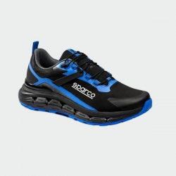 Pantofi de lucru joși fără bombeu Sparco S-PIKE MOULINON LOW O2 Negru-Albastru
