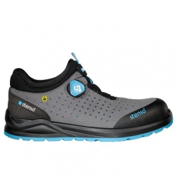 Pantofi de siguranță JETT S1PS ESD GRI/ALBASTRU