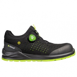 Pantofi de siguranță JETT S1PS ESD NEGRU/VERDE