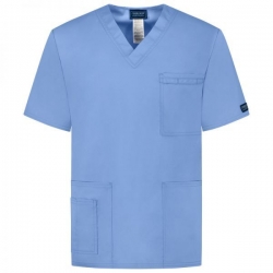 Tunică medicală de lucru pentru bărbați CORE STRETCH WWE4725 / Albastru deschis